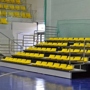 JY-706 Tribune télescopique intérieure personnalisée, système de sièges rétractables pour stade de football, terrain de basketball - Product Image 2