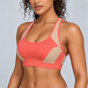 Sujetador Deportivo Cómodo para Mujer, Sujetador Deportivo de Nailon y Elastano con Soporte, Diseño Sólido de Alta Calidad con Logotipo Personalizado - Product Image 3