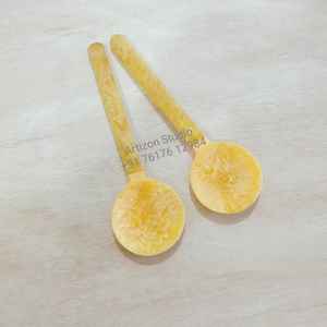 Elegante Servidor de ensalada con cuentas resina remolino patrón familia vajilla decoración del hogar herramientas onduladas múltiples - Product Image 4