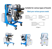 Machine à chanfreiner en acier au carbone de précision à découpe à froid complète, haute productivité, roulement à billes YX-80A