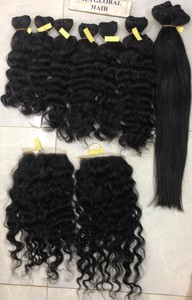 [ REABASTECIMIENTO ] Cabello Humano Camboyano Virgen 100% con Cutícula Alineada, Sin Procesar, Extensiones de Cabello con Cierre de Encaje Completo HD, Color Personalizado - Product Image 6