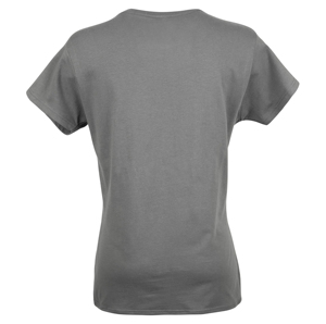 2025 nuevo diseño camisetas de mujer 100% algodón transpirable cuello redondo Slim Fit camisas transpirables sueltas para verano - Product Image 6