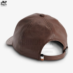 Casquettes de baseball en cuir de qualité supérieure pour adultes, service OEM, vêtements de sport de baseball, casquettes en cuir personnalisées pour l'extérieur, unisexe - Product Image 6