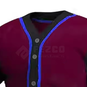 Uniforme de béisbol de color sólido a la venta Último diseño Nuevo estilo Uniforme de béisbol Calidad Premium - Product Image 4