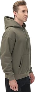 Premium 100% Cotton Winter Men's Hoodies Custom Logo | OEM Customization | Wholesale Waterproof Windproof Streetwear <b>Sweatshirts</b> - Product Image 2