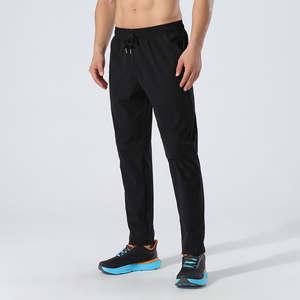 Pantalons de sport tissés en nylon Pantalons de fitness amples pour entraînement en plein air pour hommes Pantalons décontractés respirants à séchage rapide - Product Image 4