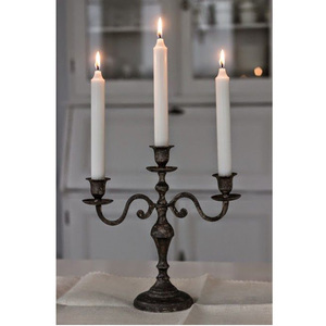 Affordable Prices Wedding Decoration Tabletop Centerpiece Black Coated <b>Candelabra</b> 5 Arms Candle Holder for Home Decorative - Product Image 2