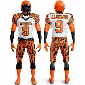 Nuevo traje deportivo cómodo para hombre, uniforme de fútbol americano, venta al por mayor, camiseta de fútbol americano personalizada OEM de alta calidad - Product Image 4