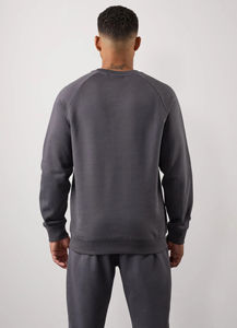 Sudaderas con capucha y Sudadera de manga larga de algodón 100% de Color sólido holgado personalizado para hombre, venta al por mayor, sudadera de primavera para hombre - Product Image 5