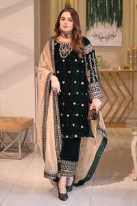 ชุดเลเฮนกา โชลี อนาร์กาลี ผ้าชีฟองปักลาย แฟชั่นสไตล์อินเดีย ชุดเดรสยาวแบบแม็กซี่ ประดับตกแต่งหรูหรา สำหรับผู้หญิง ใส่ไปงานปาร์ตี้ ไม่ยับง่าย - Product Image 3