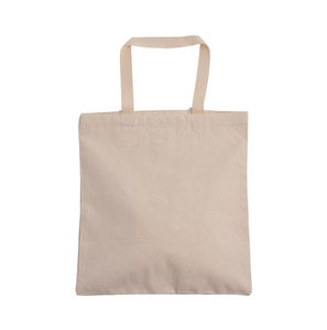 Experiencia Profunda en la Fabricación de Bolsas de Compras Reutilizables de Lona Color Crema con Logotipo y Diseño Personalizados a Precio Descontado - Product Image 1