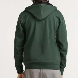 Sudadera con capucha de doble capa de Venta caliente Premium Full 100% algodón Polar Fleece Diseño sólido Forro Streetwear Estilo de moda - Product Image 3