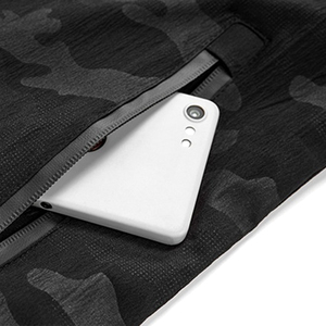 Veste coupe-vent à imprimé camouflage pour homme, vêtement d'extérieur de couleur noire, coupe-vent élégant personnalisé par FM LOGAN SPORTS - Product Image 5