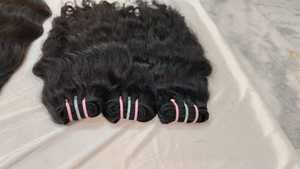 Sud indien Remy cheveux faisceaux vague naturelle extensions brutes traitement chimique vendeur gratuit - Product Image 5
