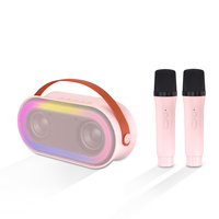 MAXTOP Portable Karaoké Portatil Con Microfonos Haut-Parleur Bth Karaoké pour Maison Ktv Extérieur