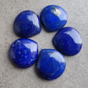 หินอัญมณีทรงหลวมขนาด AAA + พลอยทองแดงสีฟ้าเทอร์ควอยซ์ทรงหัวใจ - Product Image 1