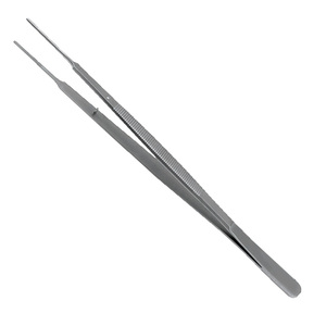 Venta al por mayor manual de potencia de acero inoxidable Gerald apósito fórceps recto quirúrgico pinzas estilo instrumento conjunto para uso clínico - Product Image 4