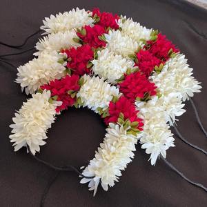 Gajra ผมผ้าสำหรับเทศกาลสำหรับภาคใต้อินเดียชุด bharatnatyam ฮาโลวีนวันวาเลนไทน์งานเฉลิมฉลองอื่นๆ! ของขวัญที่สมบูรณ์แบบ - Product Image 3