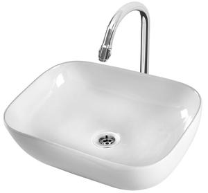 Elegante lavabo de cerámica para baño con diseño de cuenco ancho para un uso diario cómodo y fácil mantenimiento de la India - Product Image 2