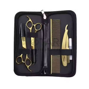 Fabricant professionnel de ciseaux de coupe de cheveux Kit de ciseaux amincissants Ciseaux de coiffeur en acier inoxydable de qualité supérieure Coiffeurs - Product Image 1