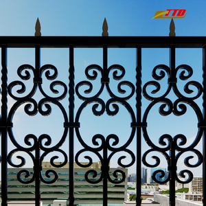 Barandilla de balcón de hierro forjado duradera personalizada hecha en Vietnam con materiales locales Proveedor de confianza - Product Image 5