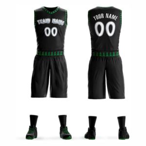 Venta al por mayor personalizado rojo baloncesto Jersey conjunto hombres jóvenes de secado rápido listo envío EE. UU. Todos los equipos incluye pantalones cortos impresión por sublimación - Product Image 2