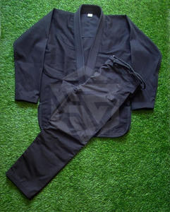 BJJ Gi logotipo personalizado CINTURÓN DE Judo brasileño Jiu Jitsu uniforme tejido de punto cómodo transpirable para equipo de artes marciales - Product Image 2