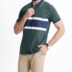 Polos de algodón informales de verano para hombre de talla grande con tela de punto transpirable Tamaño grande y alto Cómodo para camisetas de polo - Product Image 1