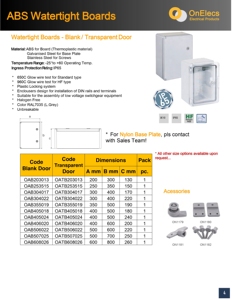 Enclosure <b>Box</b> Stainless Steel Galvanized Steel IP65 <b>Waterproof</b> - Product Image 4