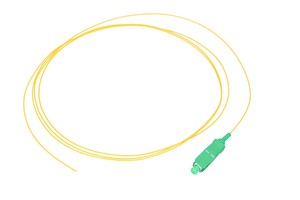สายพิกเทลเอ็กซ์ตร้าลิงค์ SC/APC, PVC, โหมดเดี่ยว, 900um G.652D 1ม. - Product Image 2