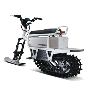 Ventes exceptionnelles ! Nouveau Moonbike SnowBike 2023 - Motoneige électrique avec double batterie standard 5 kWh - Remise exclusive de 30 % - Product Image 1
