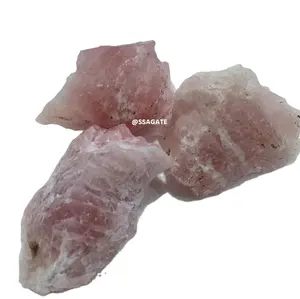 Atacado Pedra Semi Preciosa Natural claro quartzo rosa citrino ametista fluorita Cristais Ásperos para a Cura