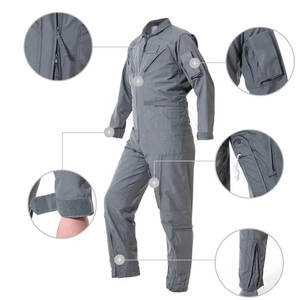 Conjunto de uniforme duradero para trabajadores de la construcción con tiras reflectantes para trabajadores de seguridad industrial - Product Image 4