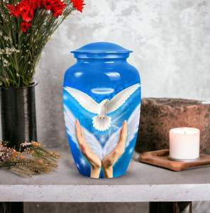 Angle Peace Nature Mini Funeral Keepsake Urns for Human Ashes Male & Female Cremation Urn Human Adult Ashes Adult Custom Size - Product Image 5