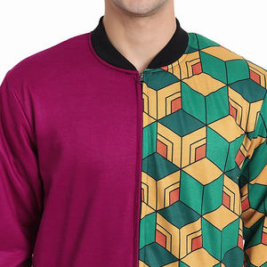 OEM/ODM-chaquetas Bomber de estilo informal para hombre, diseño de sublimación, hecho en fábrica, buena calidad, oferta - Product Image 5