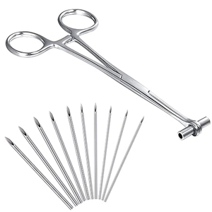 Herramienta profesional de sujeción de ancla dérmica para perforaciones corporales, fórceps de joyería, todo tipo de instrumentos quirúrgicos disponibles - Product Image 4