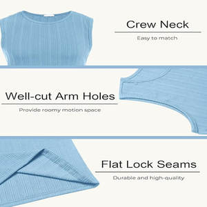 Haute qualité hommes débardeur séchage rapide coton fait vêtements de Fitness avec décontracté tricoté hommes débardeur - Product Image 5