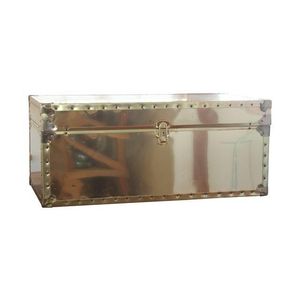 Baúles de Almacenamiento Estilo Vintage para el Hogar, Sala de Estar, Cajas de Almacenamiento de Toallas, Baúles de Almacenamiento Premier Housewares - Product Image 1