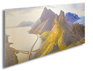 800W Custom Printed Dual Heating Infrared Electric Heater Artistic Aluminum Wall Panel Overheat Protection Ceiling Decorative - Product Image 2