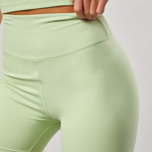 Pantalones cortos de gimnasio de cintura nueva para mujer, ropa deportiva de entrenamiento transpirable para Yoga y glúteos, venta al por mayor, corredores de Fitness - Product Image 4