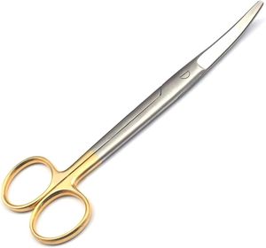 Premium German TC Medical Operating Mayo Scissors Fuente de alimentación manual recta y curvada Material metálico aprobado por CE - Product Image 2