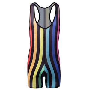 Sublimation Youth Wrestling <b>Singlet</b> with Wrestling Gear Wrestling Uniform <b>Singlet</b> for <b>Men</b> OEM Custom Wrestling <b>Singlet</b> - Product Image 2