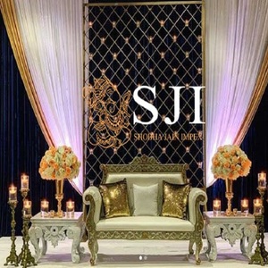 Cadre métallique design pour décorations de mariage - Product Image 4