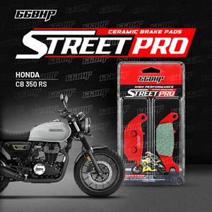Pastillas de Freno Semi Cerámicas para Honda CB 350 RS Street Pro - Nuevas - Product Image 1