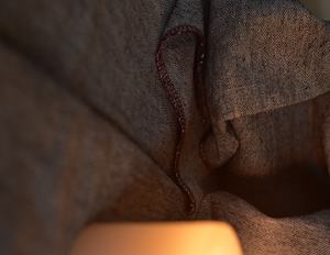 70% algodón 30% Lino mezclado ecológico cocina/paños de cocina tejido forma rectangular patrón abstracto - Product Image 3