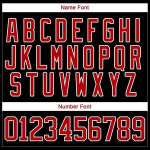 Muscle Santa Sports Team Logotipo personalizado Sublimación Impreso/Bordado Cuello de encaje personalizado Jersey de hockey sobre hielo 100% Poliéster - Product Image 4