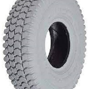 Cheng Shin 3.00-4 260X85 10X3 C248 <b>Square</b> <b>Edge</b> Pneumatic Gray Tires Tyres - Product Image 1