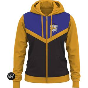 เสื้อพูลโอเวอร์ลำลองสำหรับผู้หญิง ลายพิมพ์ 1922  ซิกมาแกมมาโร  ผ้าโพลีเอสเตอร์ 100%  แบบซิปเต็มตัว  สำหรับฤดูหนาว  พิมพ์ลายตามสั่ง  รุ่น Plain Old Gold - Product Image 5