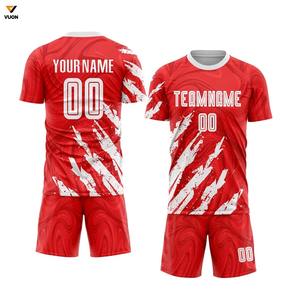 Maillot sublimado de nuevo diseño para hombre, ropa de fútbol personalizada para hombre, uniformes de fútbol, camiseta de fútbol para Club y equipo - Product Image 4