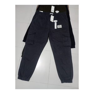 กางเกงคาร์โก้ผู้ชายทันสมัยผ้าคอตตอนน้ำหนักเบามีกระเป๋าใส่ทำงานผ้าโพลีเอสเตอร์สวมใส่สบายทันสมัย - Product Image 2